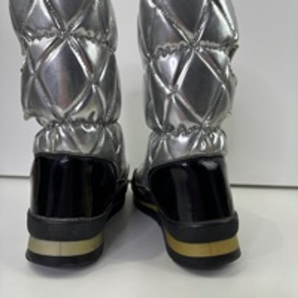 Jog Dog Silver puffy winter boots  - made in Italy size 39 - Picture 6 of 11